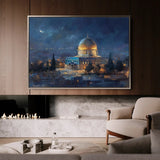 Palestine 124 Canvas Art 60 x 40 cm / Stretched on hidden frame