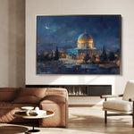 Palestine 124 Canvas Art 60 x 40 cm / Stretched on hidden frame