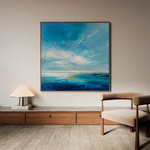 Abstract 1240 Canvas Art 60 x 60 cm / Stretched on hidden frame