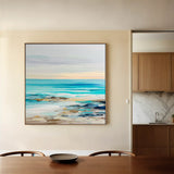 Abstract 1242 Canvas Art 60 x 60 cm / Stretched on hidden frame