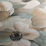 Floral Canvas Wall Art WAD1248-F 80 x 80 cm / Stretched on hidden frame
