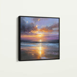 Abstract 1249 Canvas Art 60 x 60 cm / Stretched on hidden frame