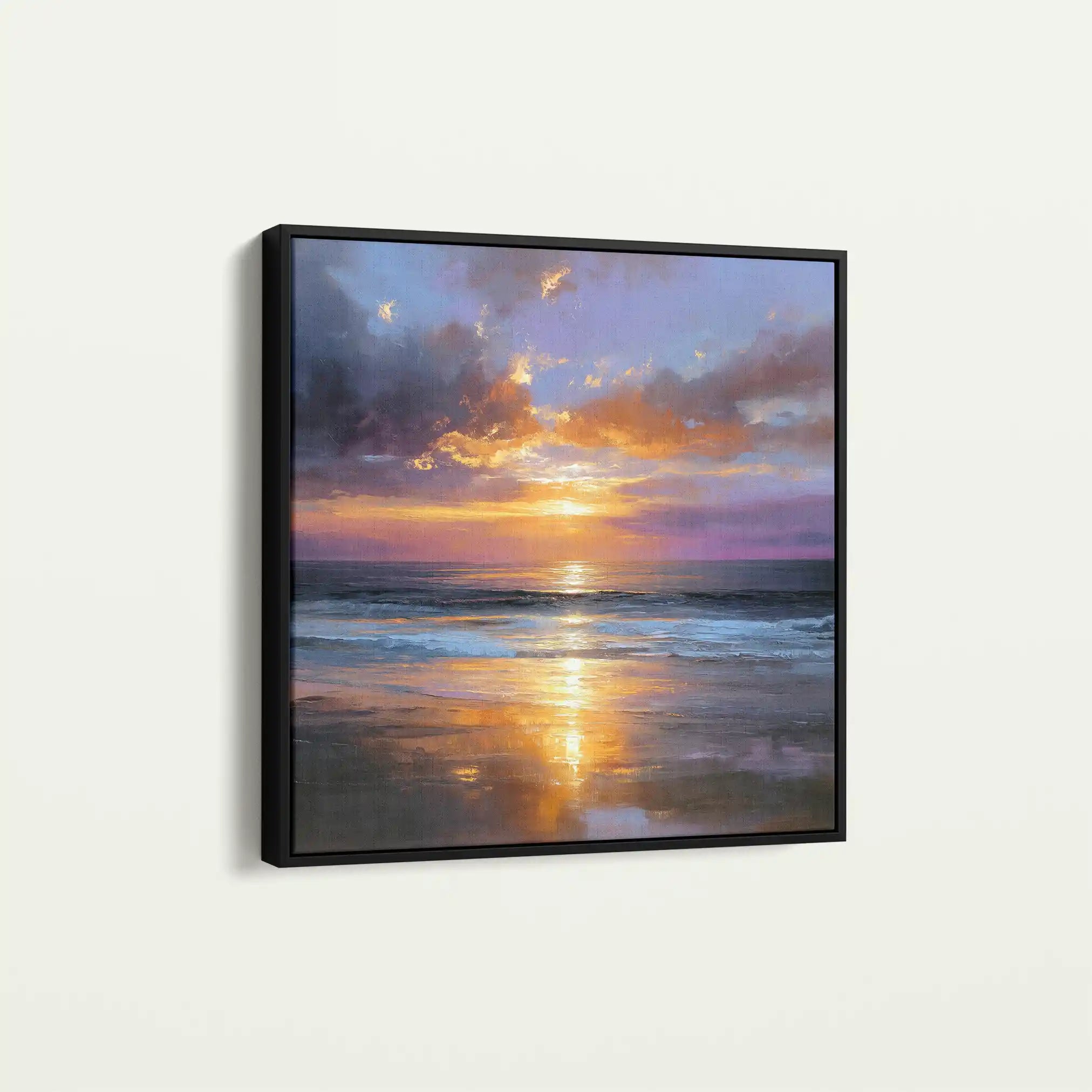 Abstract 1249 Canvas Art 60 x 60 cm / Stretched on hidden frame