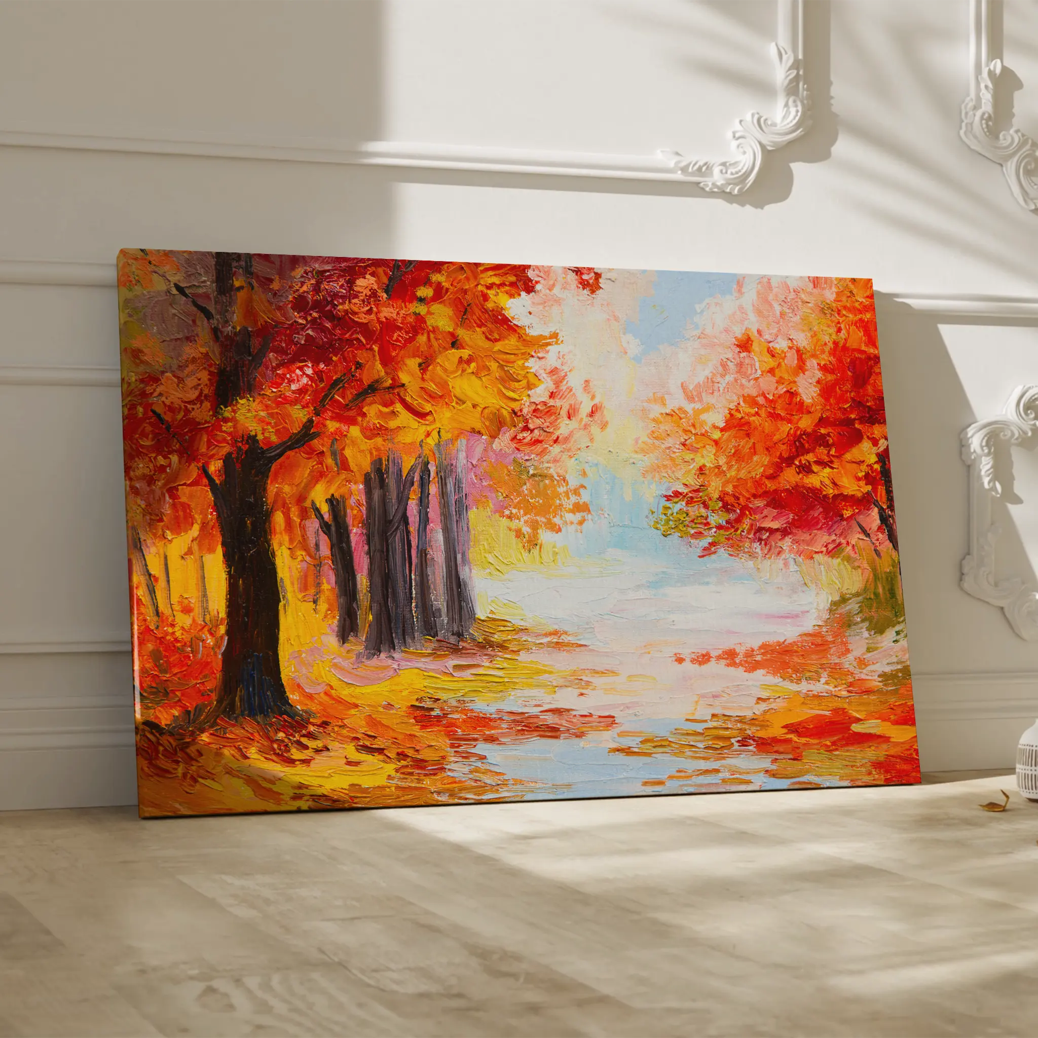 Landscape Canvas Wall Art WAD125-L 90 x 60 cm / Stretched on hidden frame