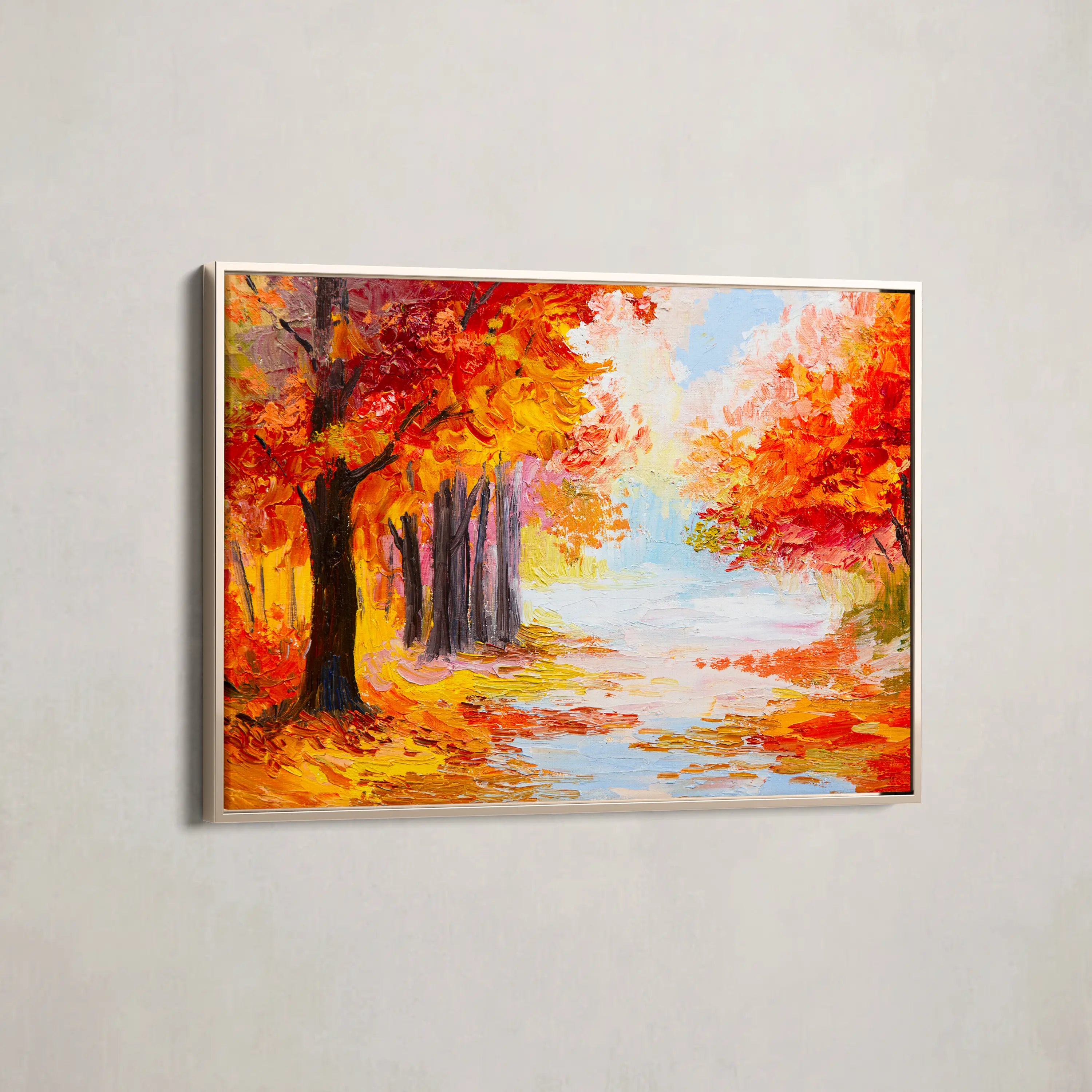 Landscape Canvas Wall Art WAD125-L 90 x 60 cm / Stretched on hidden frame