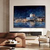 Palestine 125 Canvas Art 60 x 40 cm / Stretched on hidden frame