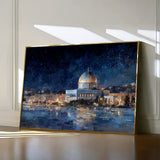 Palestine 125 Canvas Art 60 x 40 cm / Stretched on hidden frame