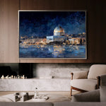 Palestine 125 Canvas Art 60 x 40 cm / Stretched on hidden frame