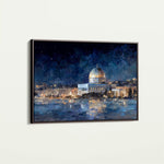Palestine 125 Canvas Art 60 x 40 cm / Stretched on hidden frame