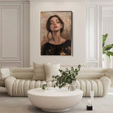 Portrait 125 Canvas Art 90 x 60 cm / Stretched on hidden frame