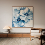 Floral Canvas Wall Art WAD1250-F 80 x 80 cm / Stretched on hidden frame