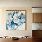 Floral Canvas Wall Art WAD1250-F 80 x 80 cm / Stretched on hidden frame