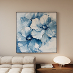 Floral Canvas Wall Art WAD1250-F 80 x 80 cm / Stretched on hidden frame