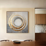 Abstract 1253 Canvas Art 60 x 60 cm / Stretched on hidden frame