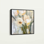 Floral Canvas Wall Art WAD1255-F 80 x 80 cm / Stretched on hidden frame