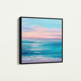 Abstract 1256 Canvas Art 60 x 60 cm / Stretched on hidden frame