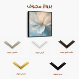 Floral Canvas Wall Art WAD1256-F 80 x 80 cm / Stretched on hidden frame
