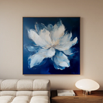 Floral Canvas Wall Art WAD1258-F 80 x 80 cm / Stretched on hidden frame