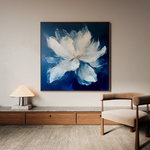 Floral Canvas Wall Art WAD1258-F 80 x 80 cm / Stretched on hidden frame