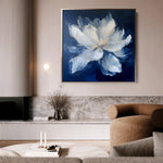 Floral Canvas Wall Art WAD1258-F 80 x 80 cm / Stretched on hidden frame
