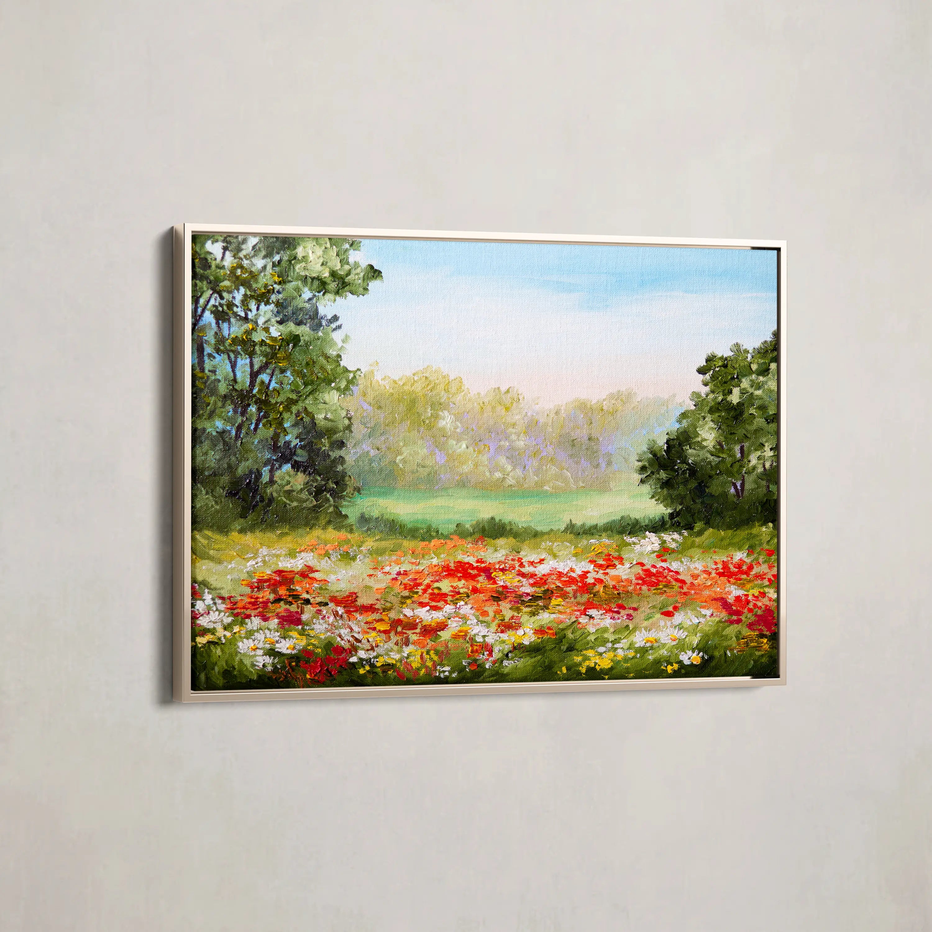 Landscape Canvas Wall Art WAD126-L 90 x 60 cm / Stretched on hidden frame