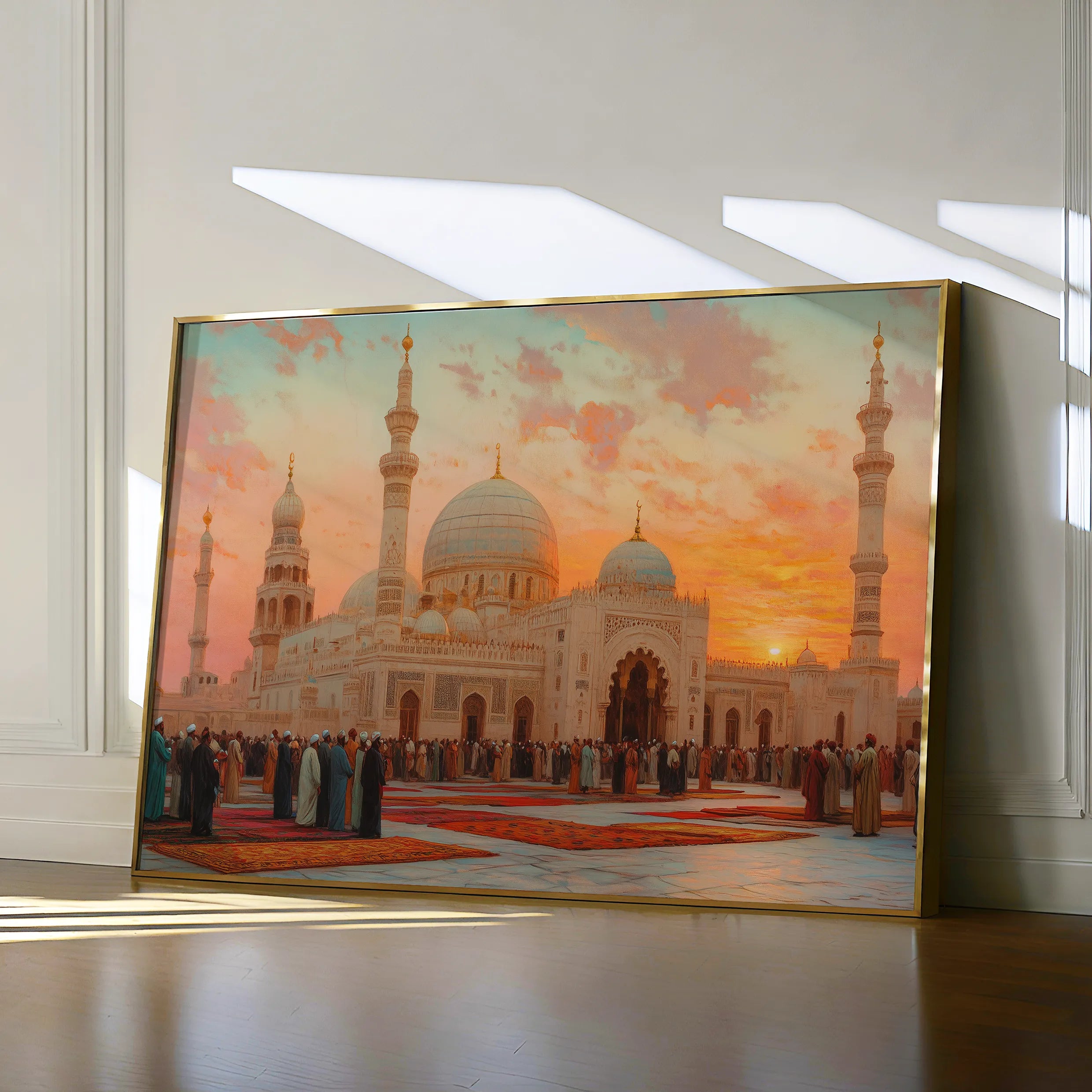Orientalist Canvas Wall Art WAD126-OR 90 x 60 cm / Stretched on hidden frame