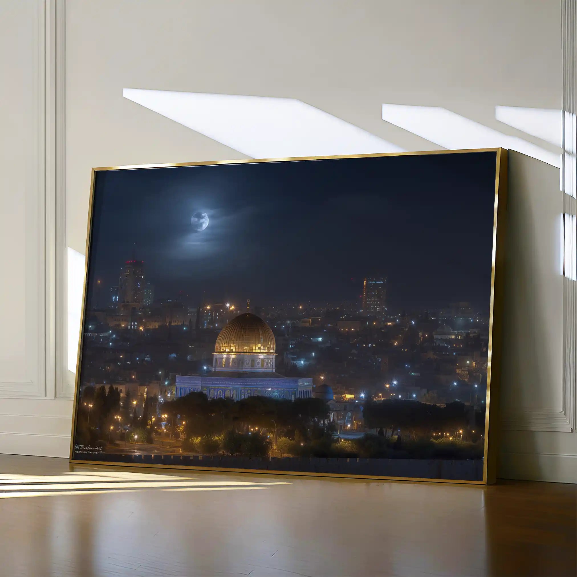 Palestine 126 Canvas Art 60 x 40 cm / Stretched on hidden frame