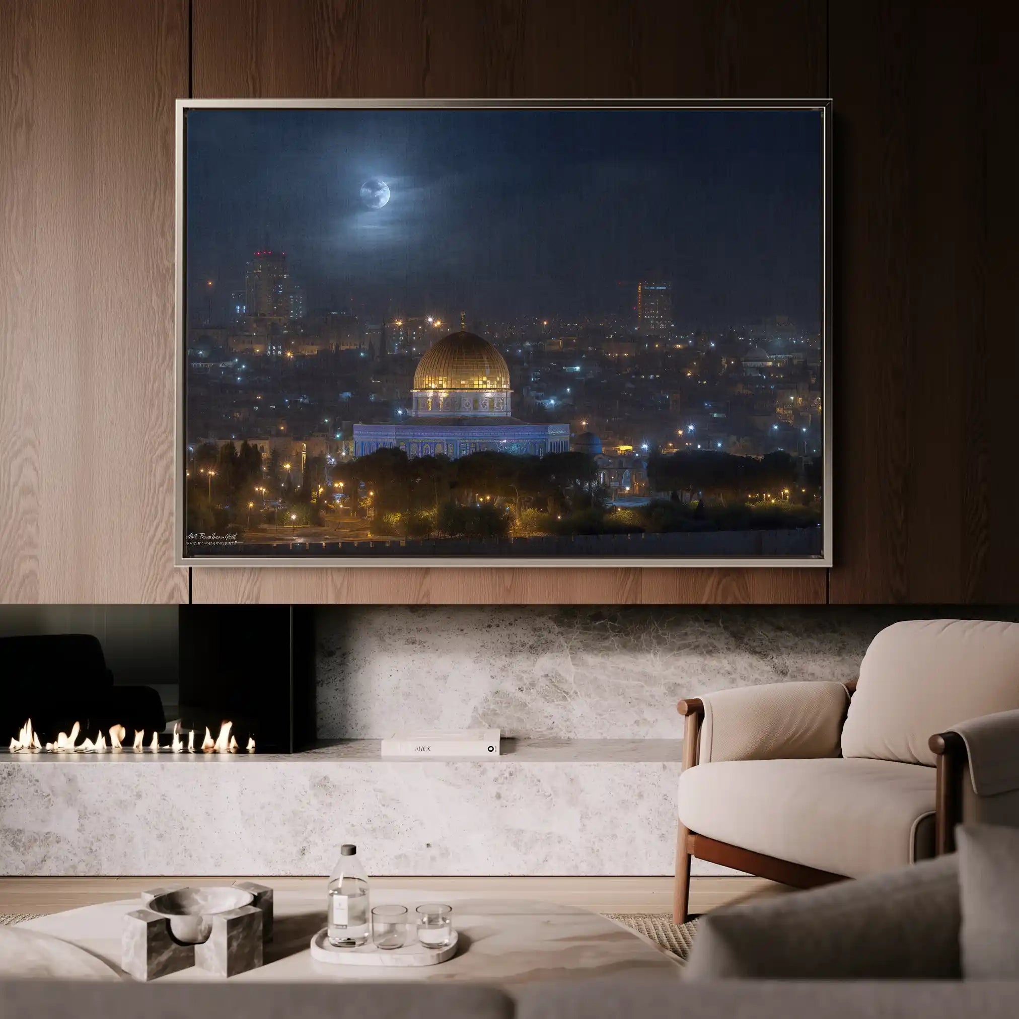 Palestine 126 Canvas Art 60 x 40 cm / Stretched on hidden frame