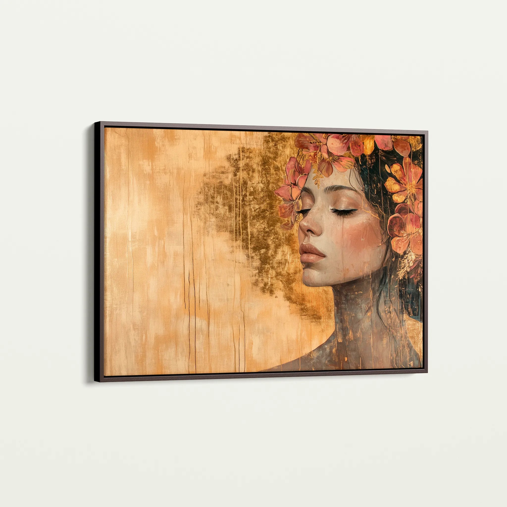 Portrait Canvas Wall Art WAD126-P 90 x 60 cm / Stretched on hidden frame