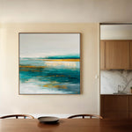 Abstract 1263 Canvas Art 60 x 60 cm / Stretched on hidden frame