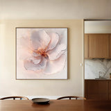 Floral Canvas Wall Art WAD1264-F 80 x 80 cm / Stretched on hidden frame