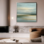 Abstract 1268 Canvas Art 60 x 60 cm / Stretched on hidden frame