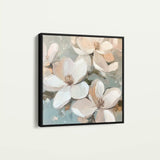 Floral Canvas Wall Art WAD1268-F 80 x 80 cm / Stretched on hidden frame
