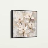 Floral Canvas Wall Art WAD1269-F 80 x 80 cm / Stretched on hidden frame
