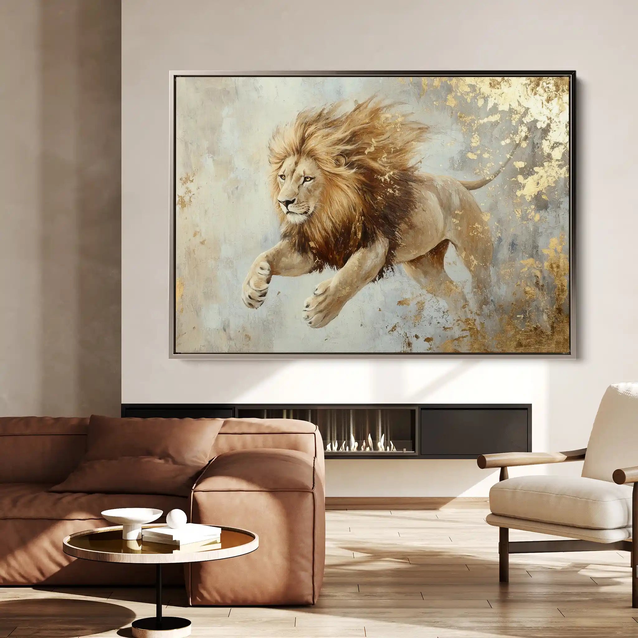Animals 127 Canvas Art 90 x 60 cm / Stretched on hidden frame
