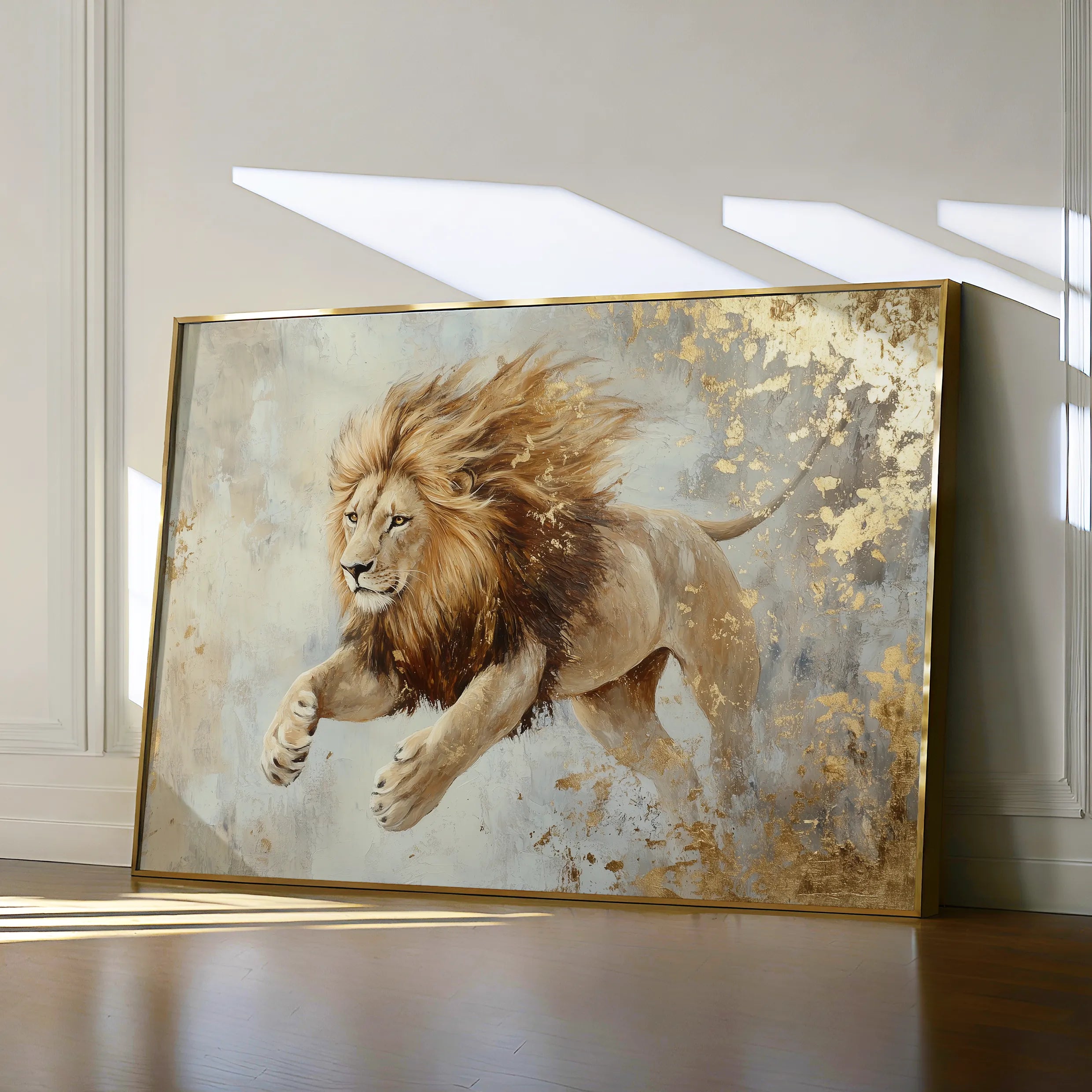 Animals Canvas Wall Art WAD127-AN 90 x 60 cm / Stretched on hidden frame
