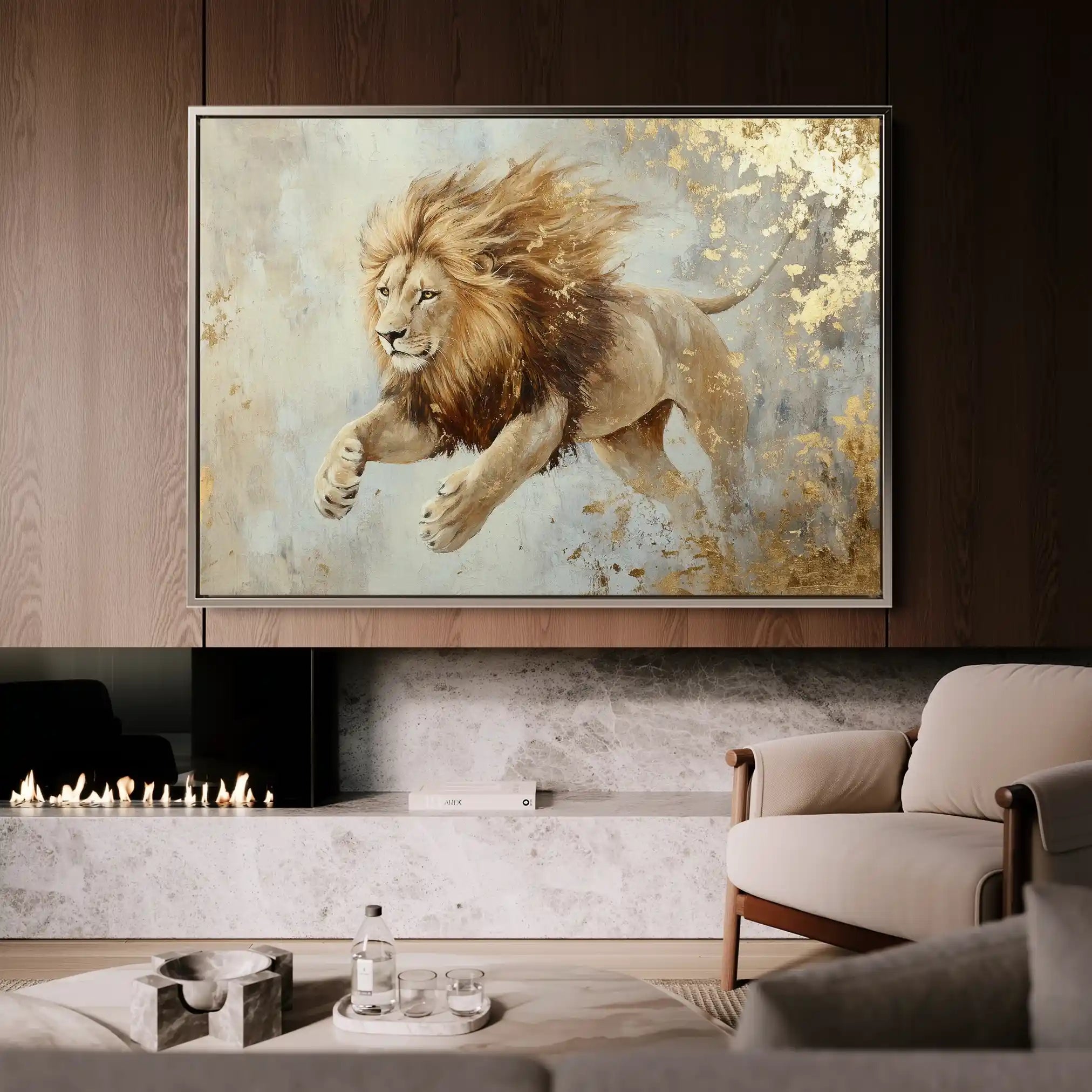 Animals 127 Canvas Art 90 x 60 cm / Stretched on hidden frame