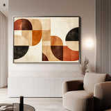 Boho 127 Canvas Art 90 x 60 cm / Stretched on hidden frame