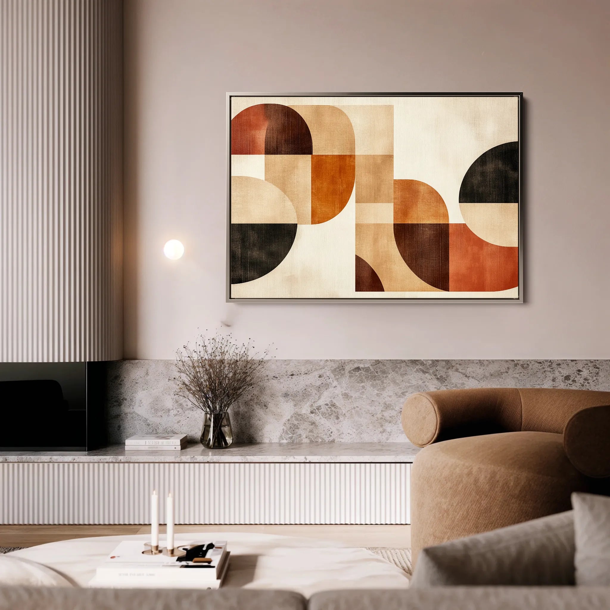 Boho Canvas Wall Art WAD127-BH 90 x 60 cm / Stretched on hidden frame