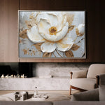 Floral Canvas Wall Art WAD127-F 90 x 60 cm / Stretched on hidden frame