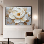 Floral Canvas Wall Art WAD127-F 90 x 60 cm / Stretched on hidden frame
