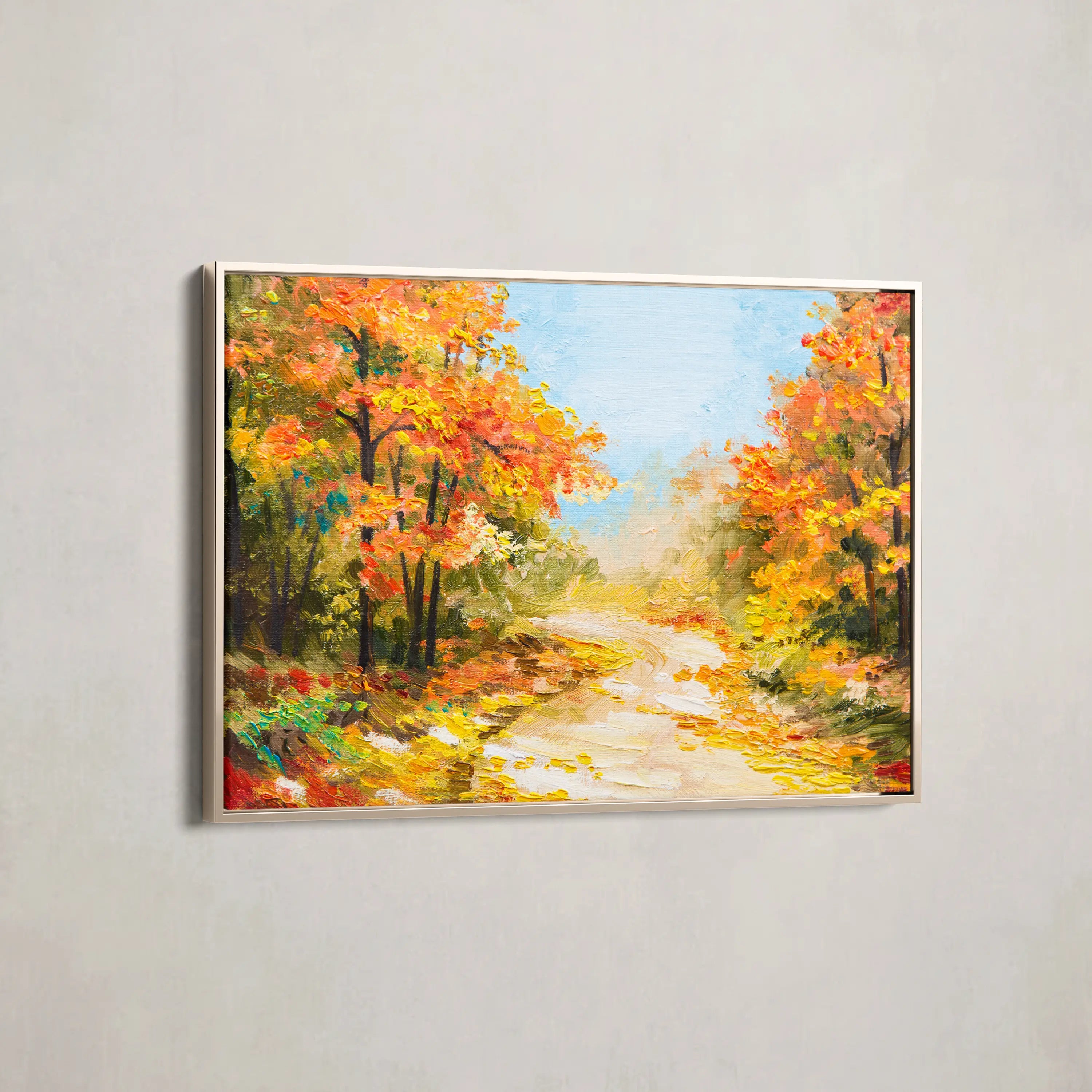 Landscape Canvas Wall Art WAD127-L 90 x 60 cm / Stretched on hidden frame