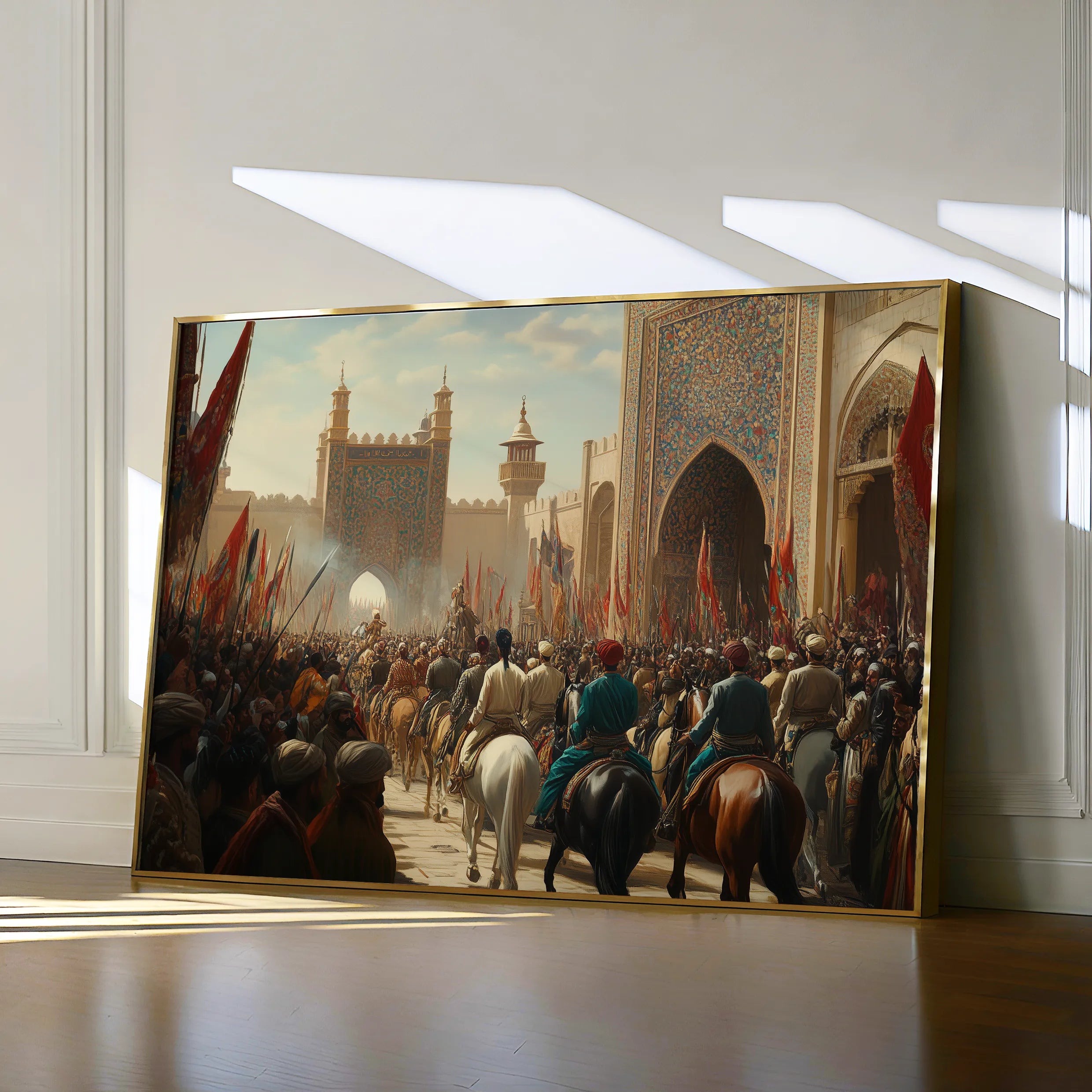 Orientalist Canvas Wall Art WAD127-OR 90 x 60 cm / Stretched on hidden frame