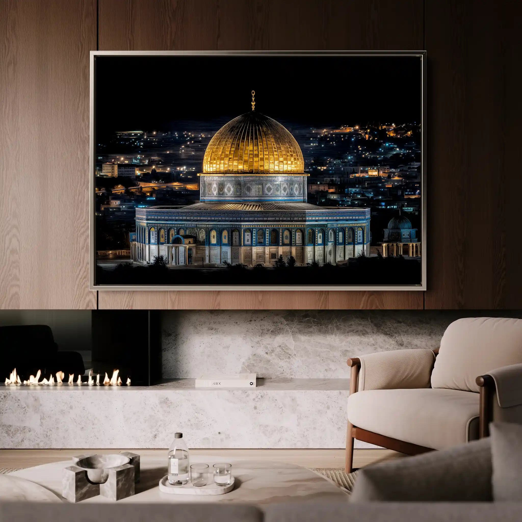 Palestine 127 Canvas Art 60 x 40 cm / Stretched on hidden frame