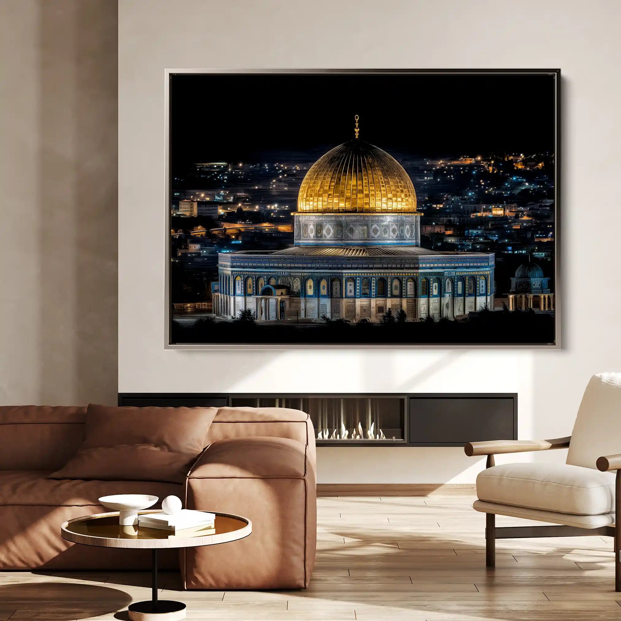 Palestine 127 Canvas Art 60 x 40 cm / Stretched on hidden frame