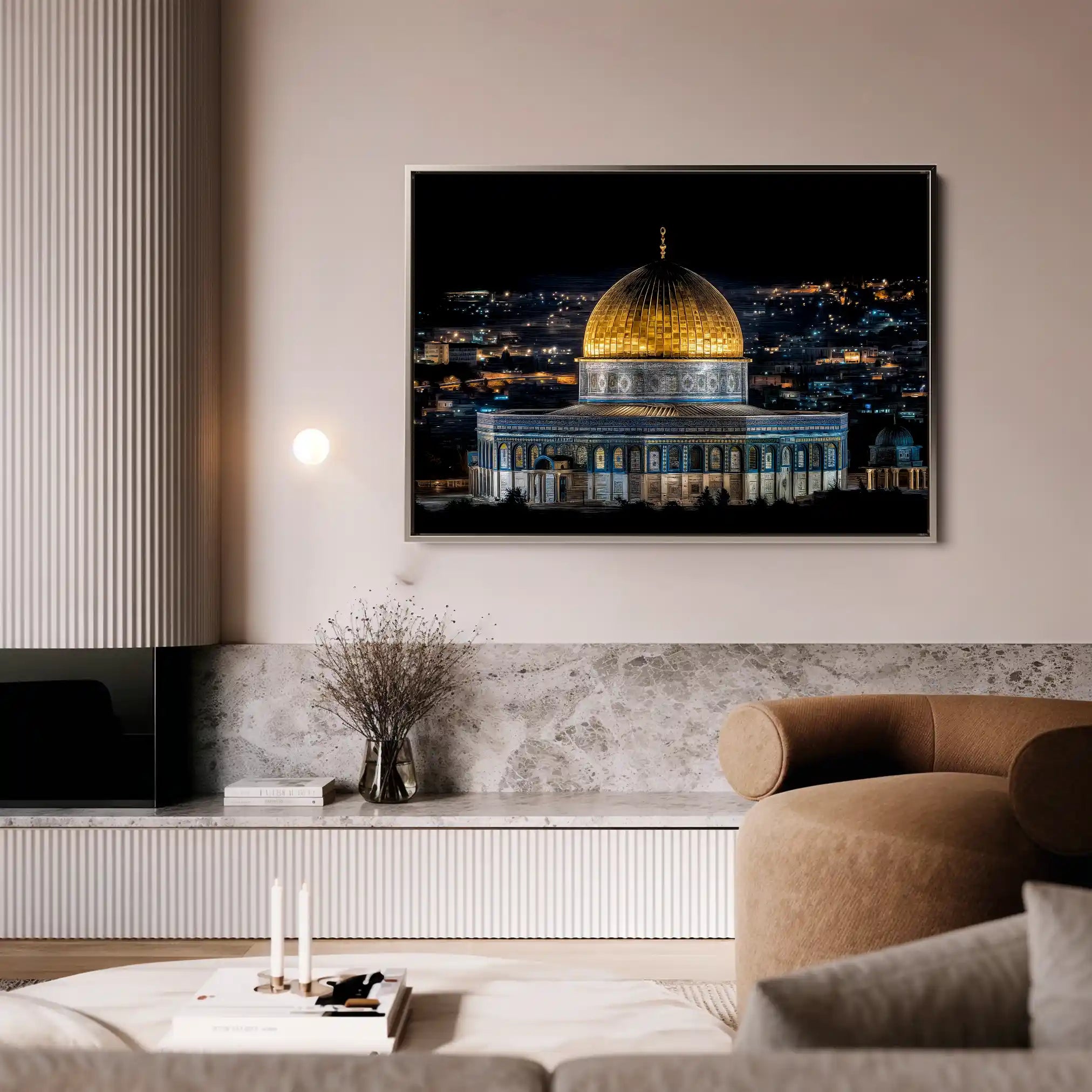 Palestine 127 Canvas Art 60 x 40 cm / Stretched on hidden frame