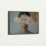 Portrait 127 Canvas Art 90 x 60 cm / Stretched on hidden frame
