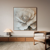 Floral Canvas Wall Art WAD1271-F 80 x 80 cm / Stretched on hidden frame