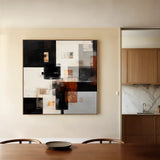 Abstract 1274 Canvas Art 60 x 60 cm / Stretched on hidden frame