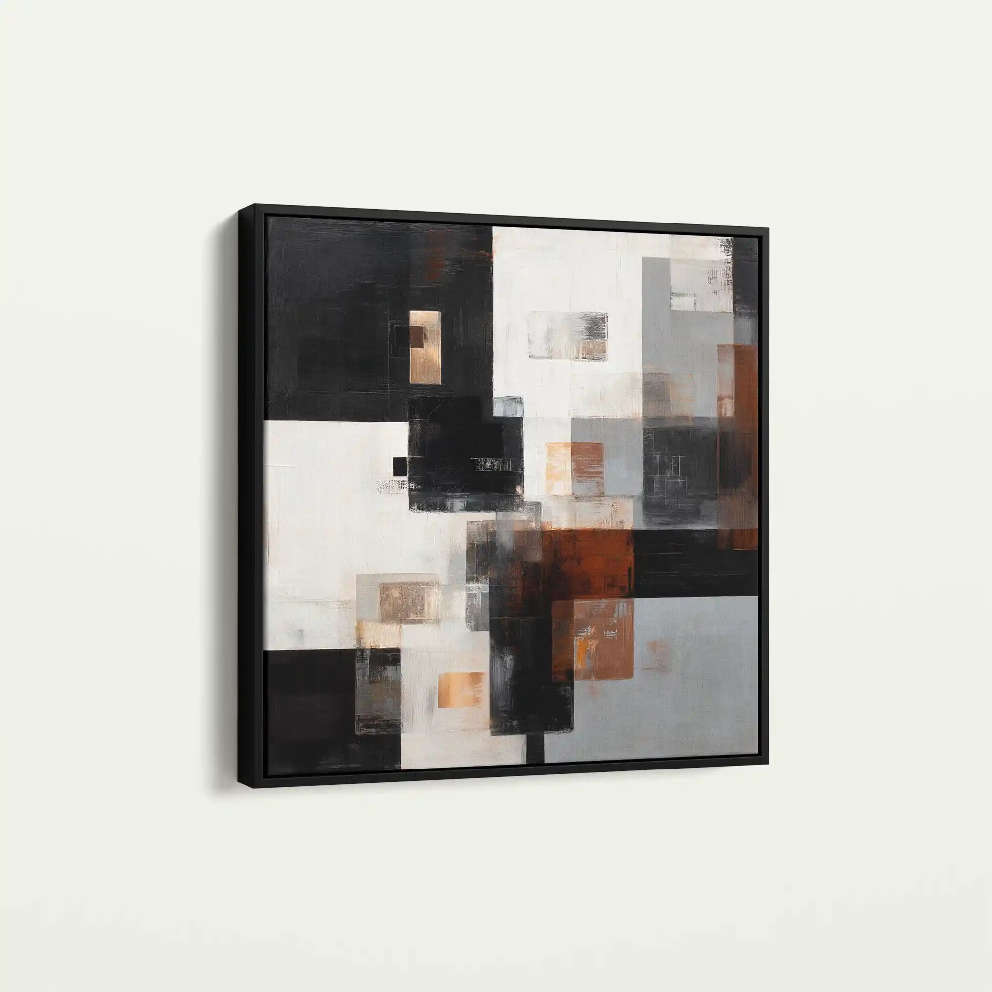 Abstract 1274 Canvas Art 60 x 60 cm / Stretched on hidden frame